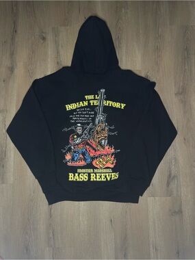 Warren Lotas Indian Territory ‘Black’ Hoodie
